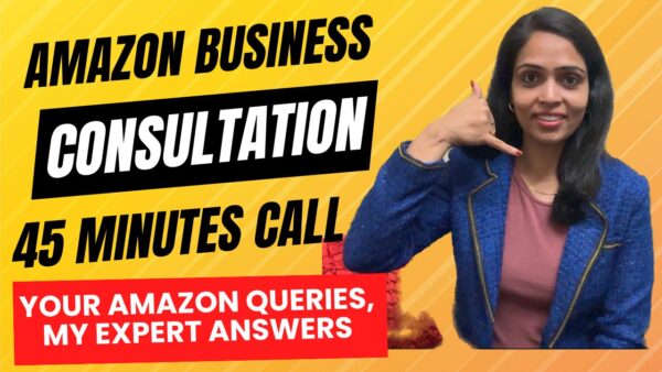 1:1 Consultation Call Specific to Amazon Business